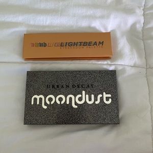 Urban Decay Moondust and Lighbeam Pallets